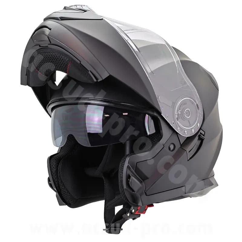 Casque modulable SC-34 double écran noir mat M 7