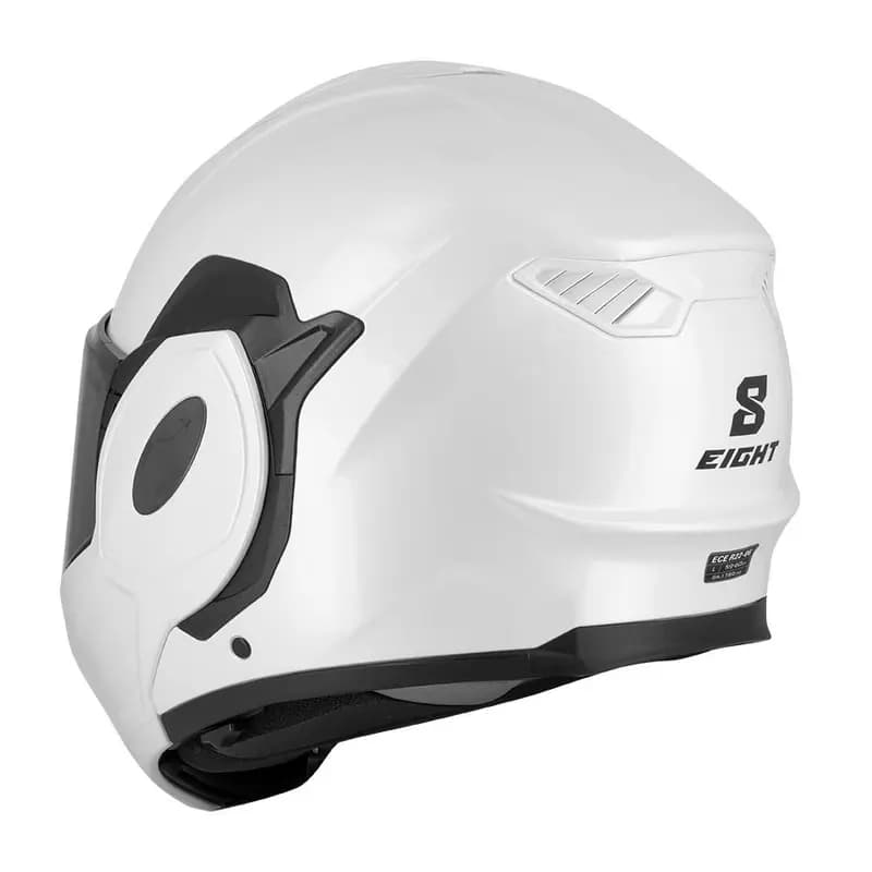 Casque modulable Eight FlipTech blanc nacré M 5