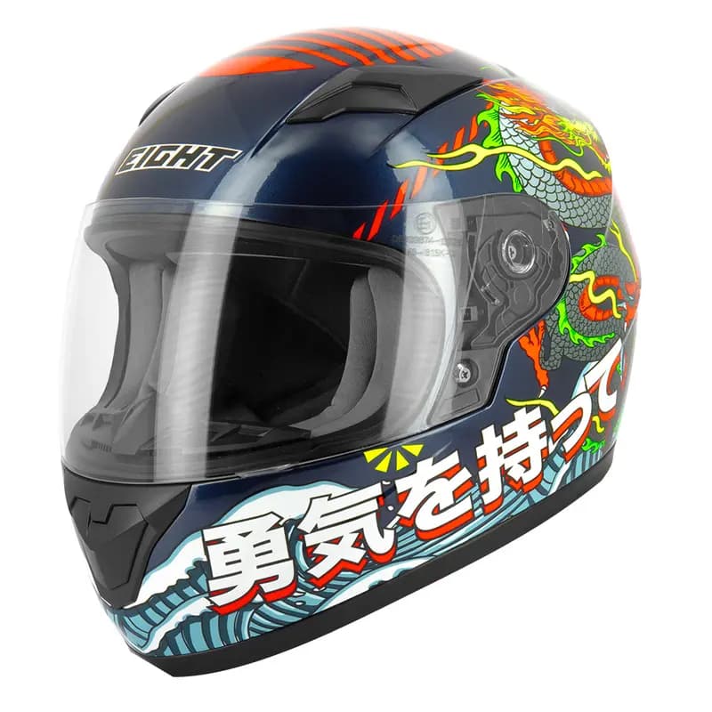Casque enfant Eight S446 Seeker Kanji XL
