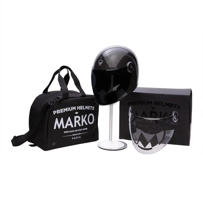 Casque Intégral Darkside Noir M Marko 5